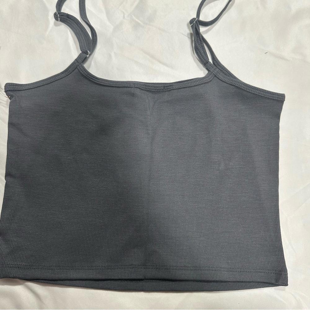 Good American '90s Rib Crop Camisole